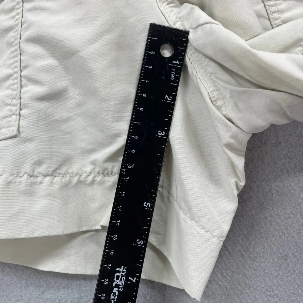 AFTCO Fishing Shorts Boys 28 Tan Nylon Cargo Utility Outdoor Gorpcore Angler